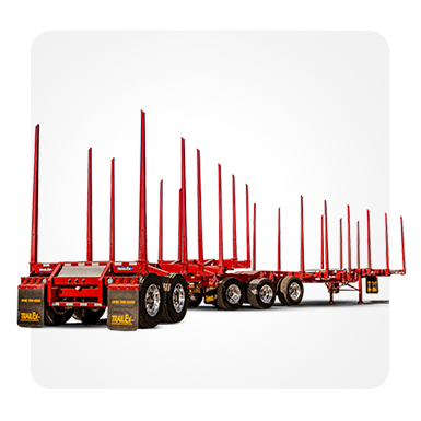 Semi-trailers : Forest & Logging industry | Deloupe